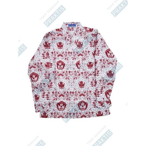BAJU SERAGAM BATIK PANJANG DAN PENDEK SD BATIK SD PANJANG DAN PENDEK BATIK SEKOLAH MERAH SD