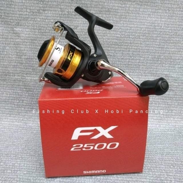Promo Reel Pancing Shimano Fx 1000 2000 2500 Hg C3000 4000 Shimano Original Ril Pancing Galatama