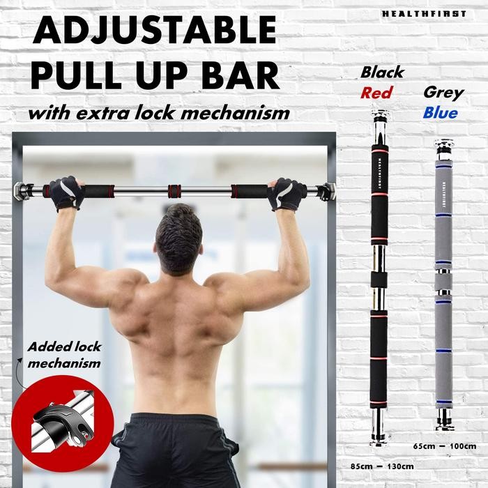 Viral Healthfirst Pull Up Bar Tiang Pull Up Chin Up With Locking Mechanism Cod
