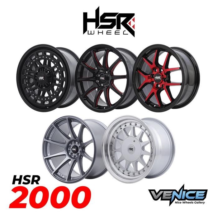 VELG MOBIL RING 14 HINGGA RING 22 HSR WHEEL - HSR2000