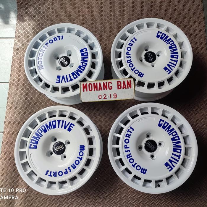 Velg compomotive r15 pcd 4x100