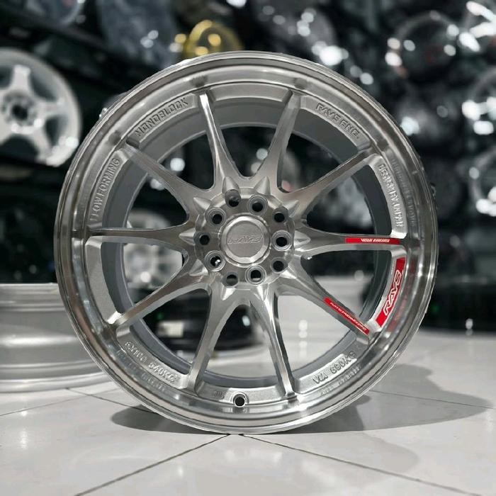 velg racing ring 17 VOLKRAYS velg racing mobil r17 velg mobil racing All new Avanza Veloz Xenia