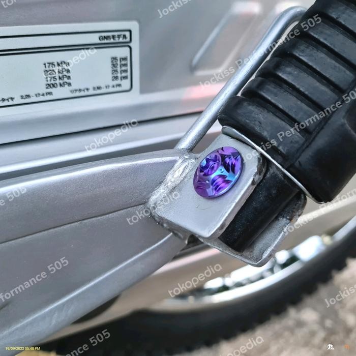 Baut Titanium Tojos Step Belakang Matic Honda