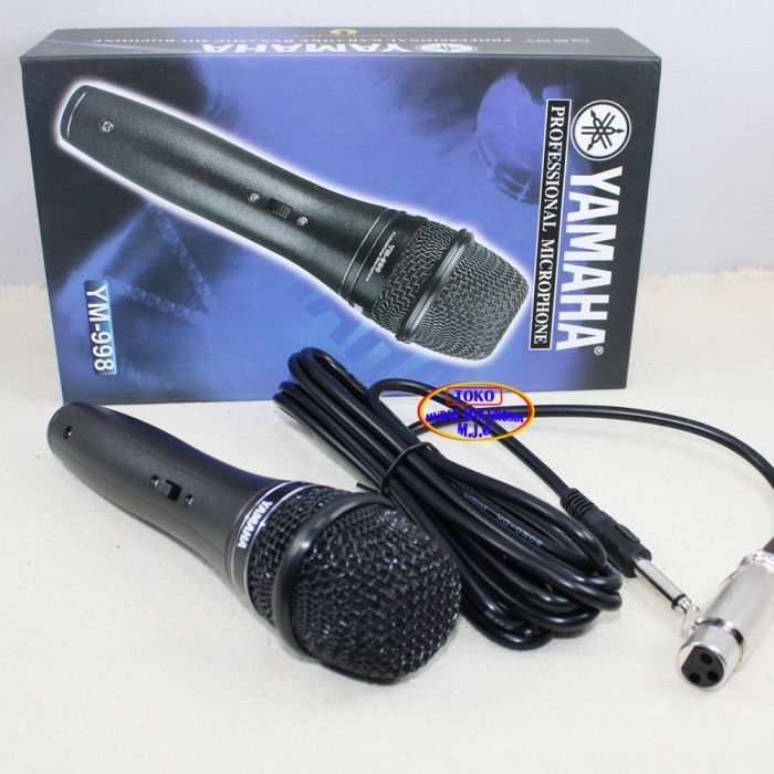 (Expert) Mic Kabel Yamaha YM-998 Microphone Dynamic Mik Karaoke
