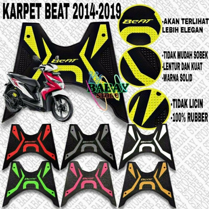 (Expert) KARPET MOTOR BEAT/ KARPET BEAT / KESET KAKI BEAT / PIJAKAN KAKI BEAT