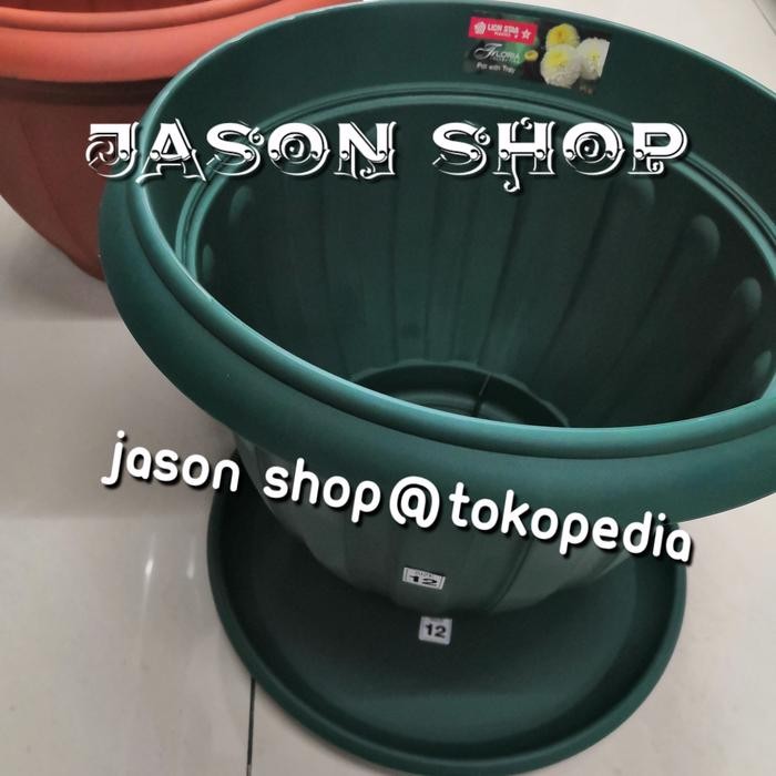 pot tanaman lion star FP-43/Lotus pot No.12 lion star/Pot tanaman 12
