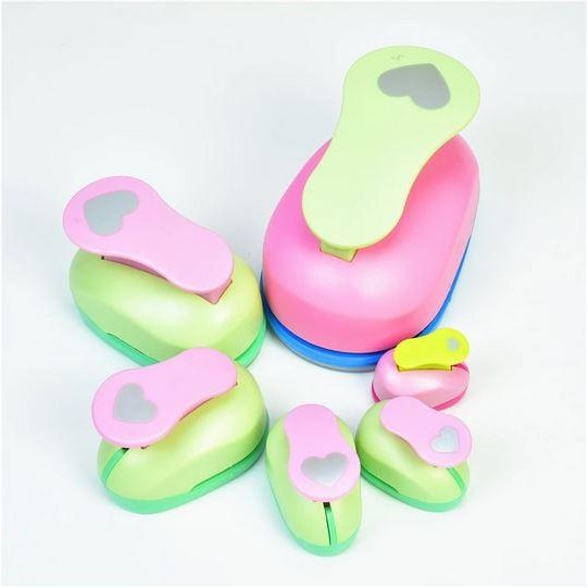 

Set Paper Punch - Heart Shape 5 Size