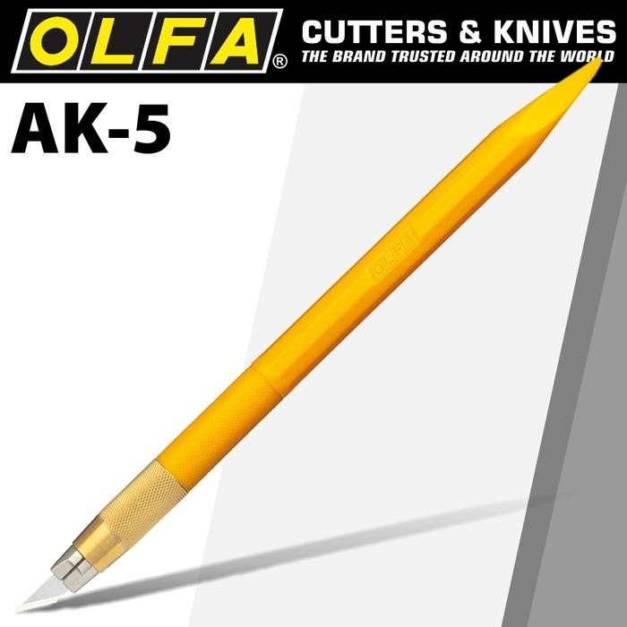 

Cutter AK-5 Art Knife With 30 Blades Olfa