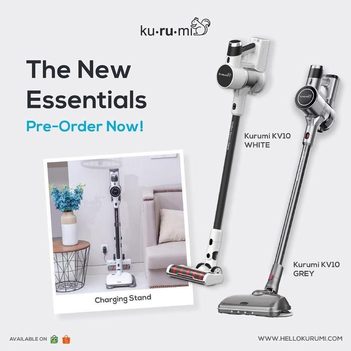 kurumi kv10 cordless stick vacuum / kurumi kv 10