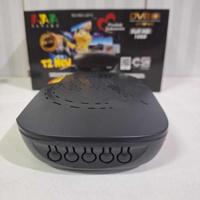 set top box tv digital dvbt2 tanaka type t2 new stb dvbt2 stb tanaka bisa semua tv port hdmi port av