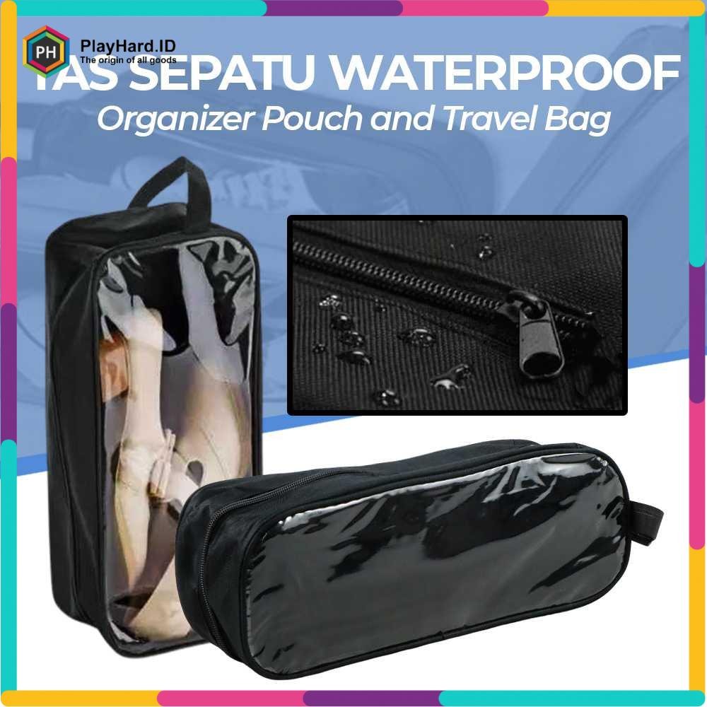 Tas Sepatu Waterproof – Travel Organizer Pouch Oxford