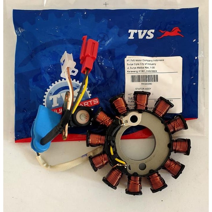 Spull Assy Ori Tvs Dazz Karbu & Injek - R4320090 - Stator Assy