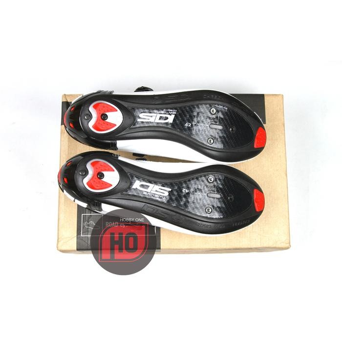 Terbaru Sidi Ergo 5 Road Shoes - White Black Original