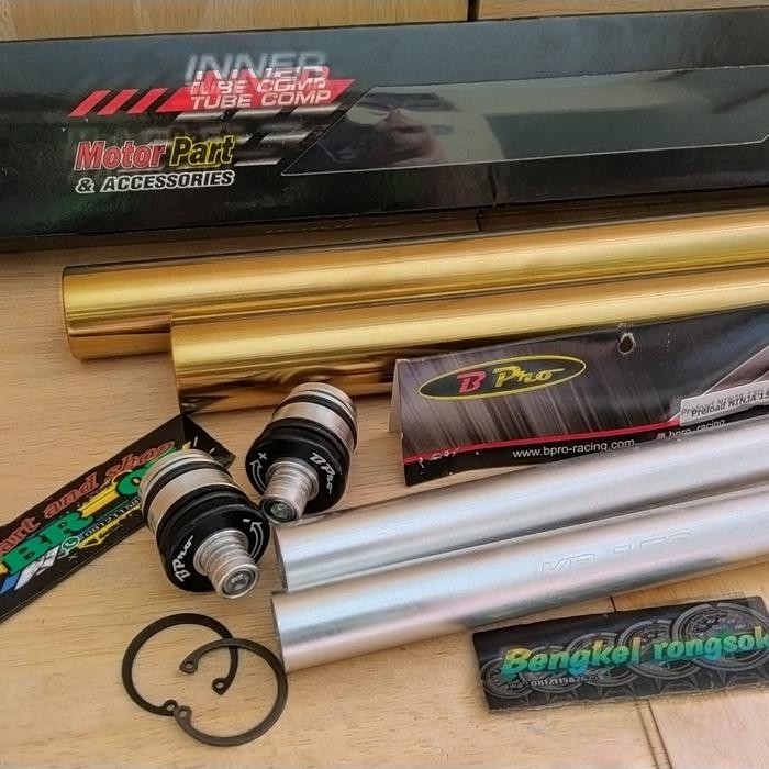 Shok Depan As 33 Gold Inner Tube Original Thailand Set Preload Bpro