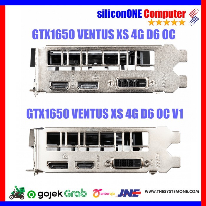(Expert) MSI GTX 1650 D6 VENTUS XS OCV1 4G GTX1650 4GB DDR6