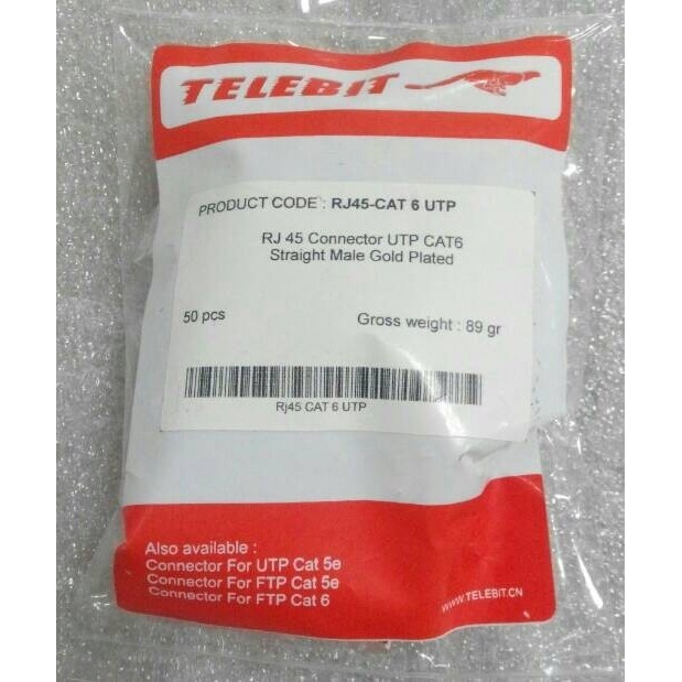 (Expert) Telebit Konektor RJ45 Cat6