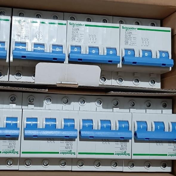 Mcb Schneider 3P 10A Original Pln