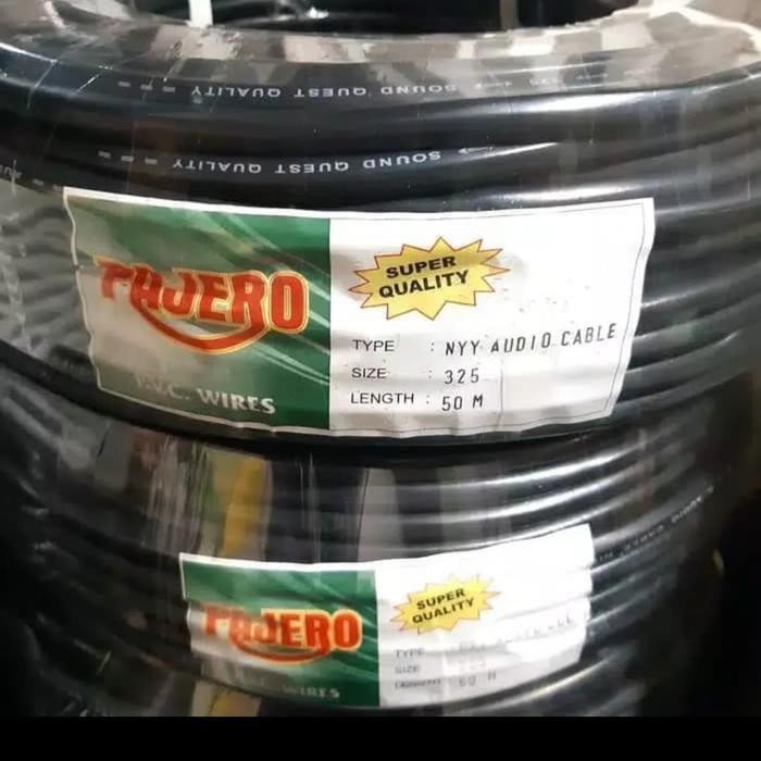 Kabel Serabut Hitam 3X2,5 Pajero/ Kabel Serabut 3X2.5