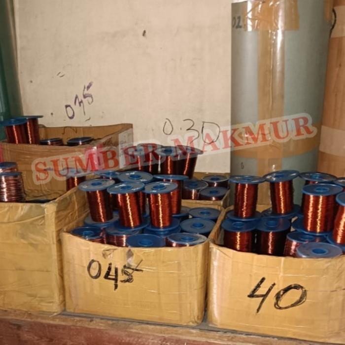 Kawat Email Tembaga Merk Supreme 0.40 Kawat Gulung Dinamo Enamelled Copper Wire 0.40