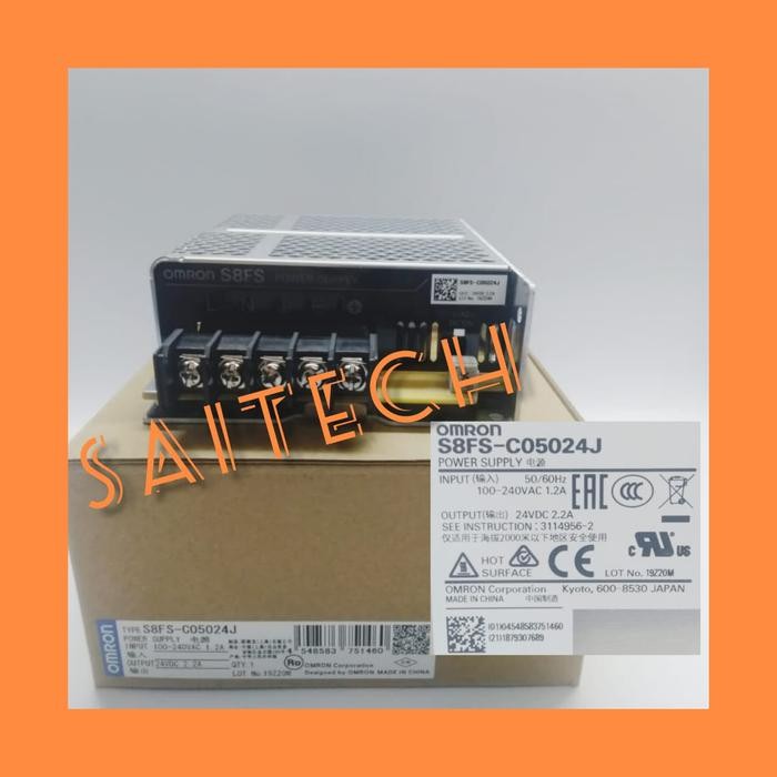 Power Supply Omron S8Fs-C05024J S8Fs C05024 S8Fsc05024J