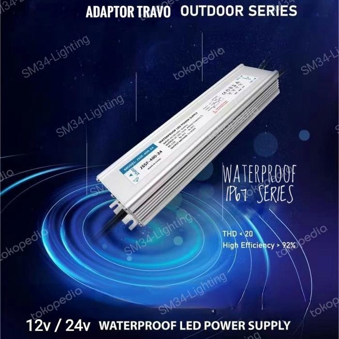 Travo 24Volt Waterproof Ip67 100W 200Watt Dc24Volt Travo Kolam 24V