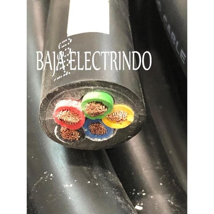 Kabel Listrik Serabut Isi 5 Nyyhy 5X10 Merk 4 Besar Meteran