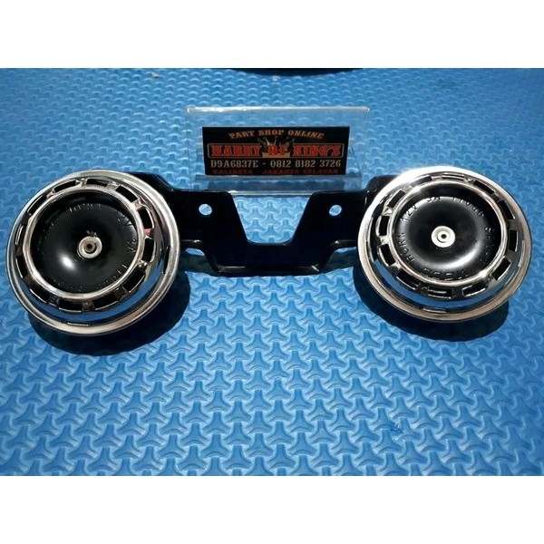 KLAKSON RX KING SET BREKET KLAKSON RX KING TAHUN MUDA 2002-2006 ORI