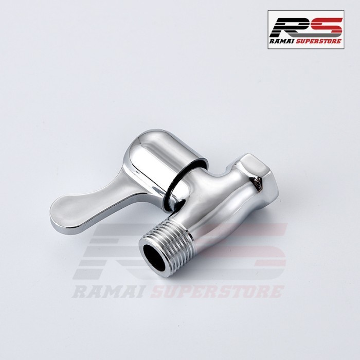 Stop Kran Lurus Drat Luar Dalam 1/2" inci