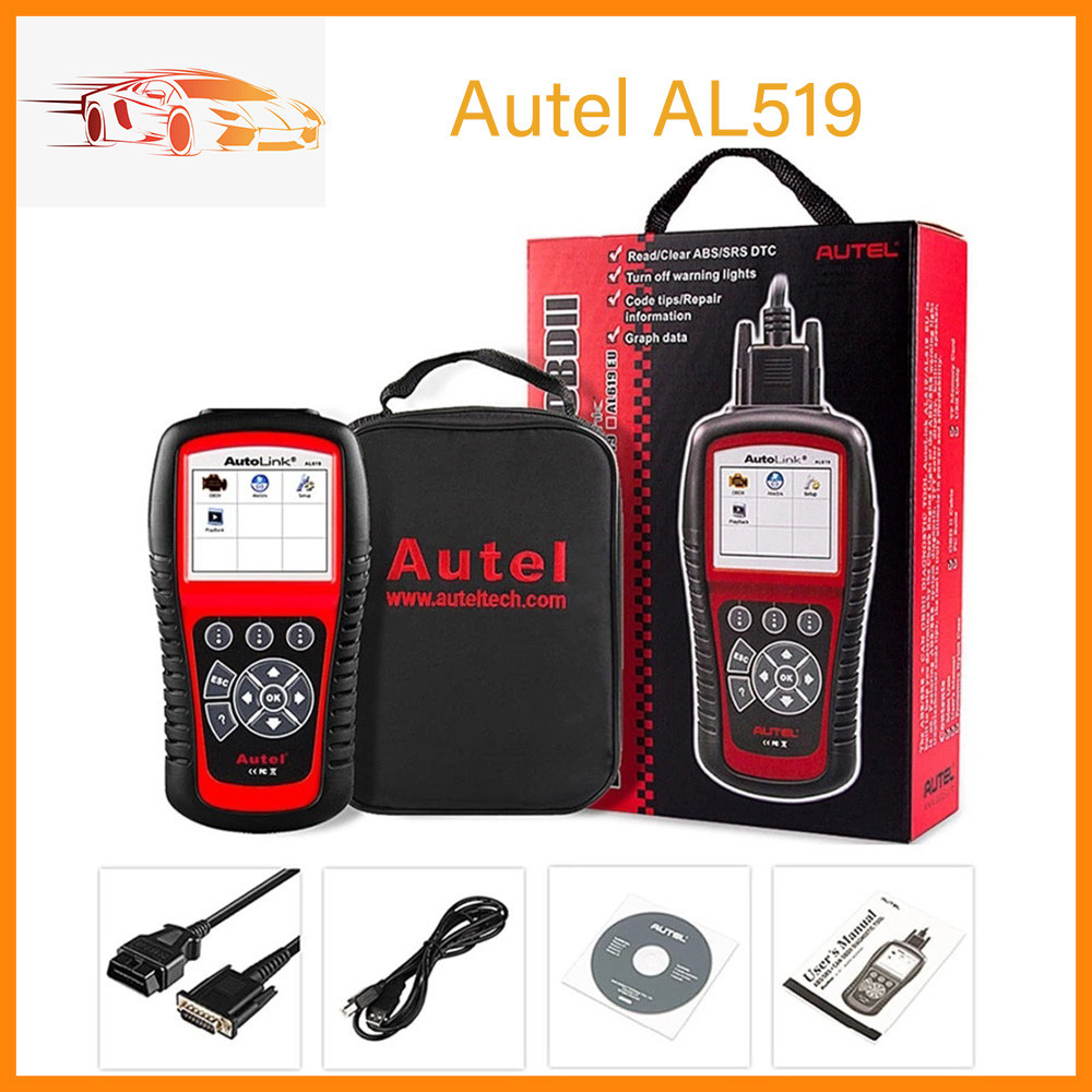 Original Autel AL519 OBD2Scanner Diagnostic Tool Car Code Reader