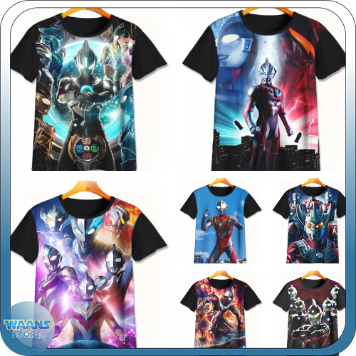 Kaos Anak Ultraman  3D Kaos Ultraman 3D