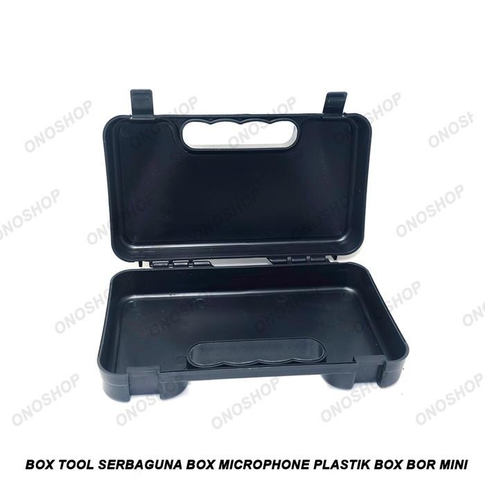 (Expert) Box Tool Serbaguna Box Microphone Plastik Box Bor Mini
