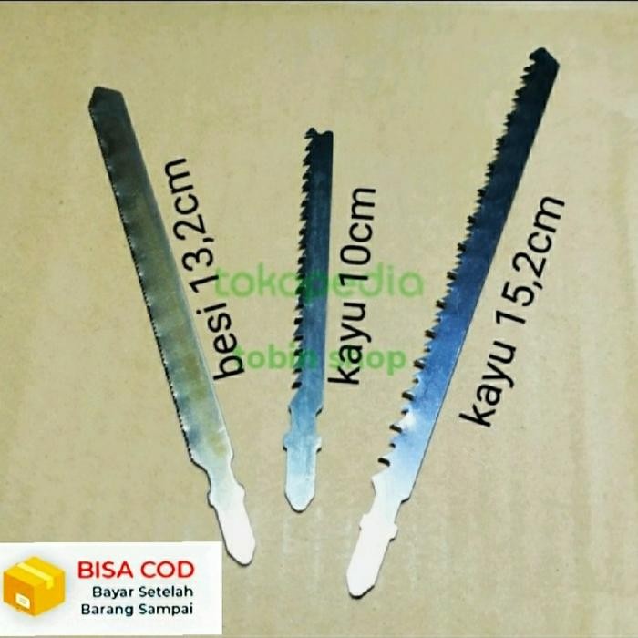 PREMIUM Mata Gergaji Jigsaw Kayu Besi