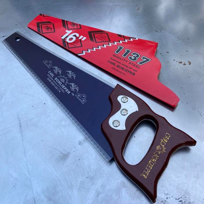 PREMIUM Gergaji Kayu Schlieper Cap Mata Original Germany 100% Asli Ukuran 16 Inch GergajiPotong