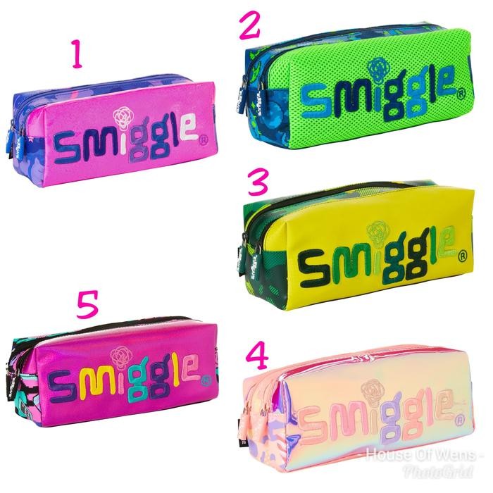 

SMIGGLE SEEK TWIN ZIP PENCIL CASE TEMPAT PENSIL SMIGGLE