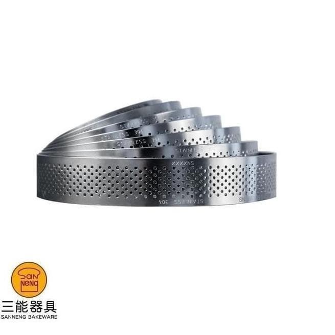

Sanneng Sn3186 - 12Cm Perforated Tart Ring / Ring Tart Round / Bulat Gratis Ongkir