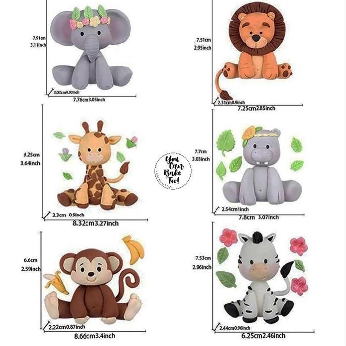 

Premium Safari Animals Mould Gratis Ongkir