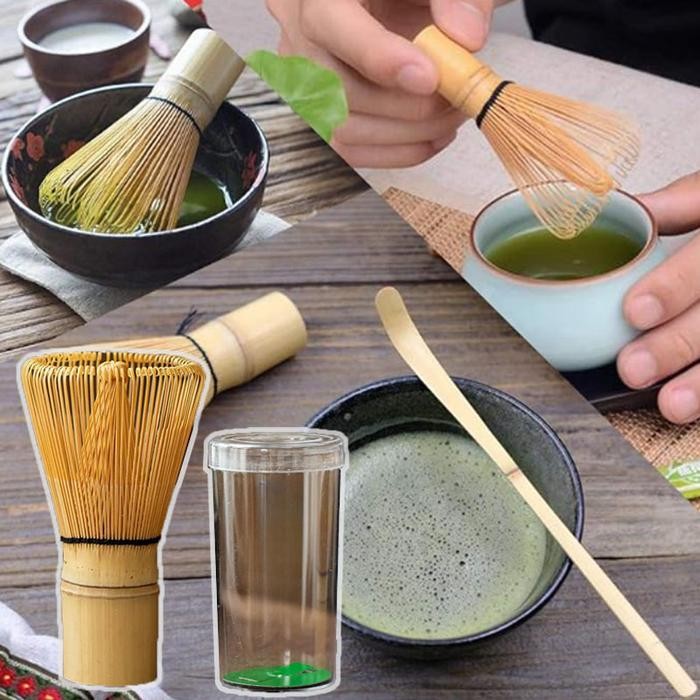 

Kuas Matcha Bambu / Matcha Whisk Bamboo Brush Green Tea Powder Chasen Tool/Bambu Pengaduk Bubuk