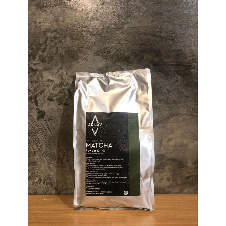 

Arnav Matcha Powder 1kg - Bubuk Minuman Matcha