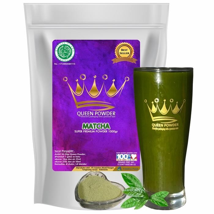 

Bubuk Minuman Queen Powder Super Premium Rasa Matcha 1Kg
