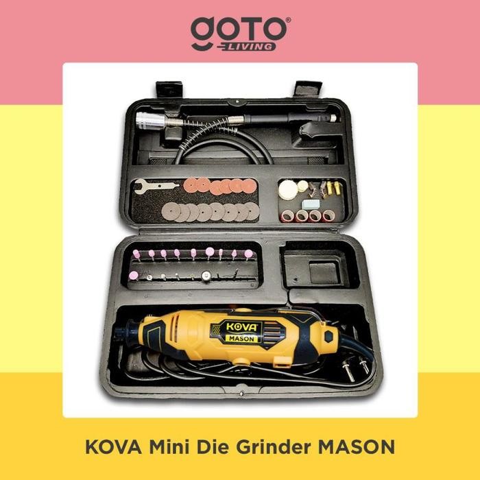 Kova Mason Mini Die Grinder Tuner Set 40 Pcs Gerinda Bor Mini