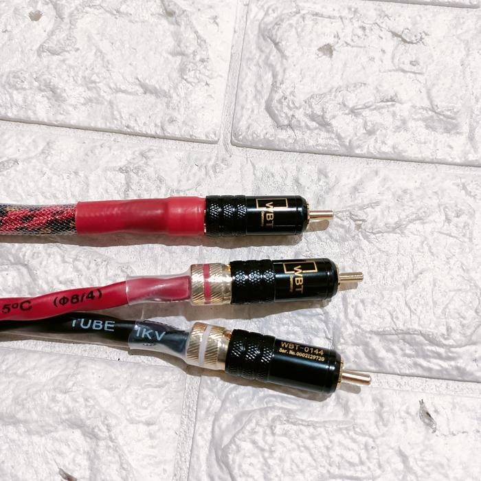 Kabel Jack Rca Wbt Rca To Rca Kabel Audio 2Rca High End Hifi Cable