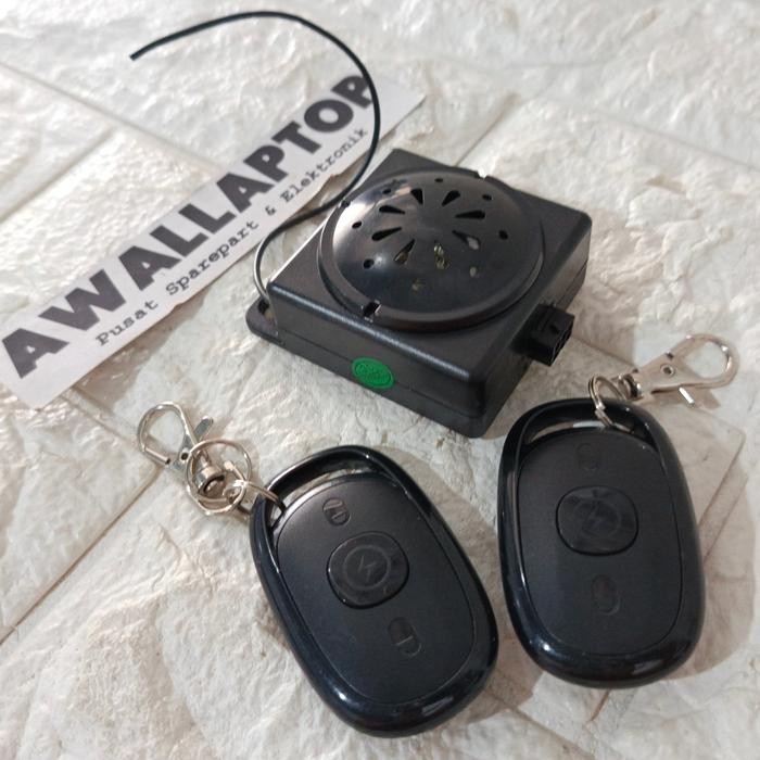 Alarm Motor Listrik Remot Dc 48-72V Remote Alarm Yadea Universal