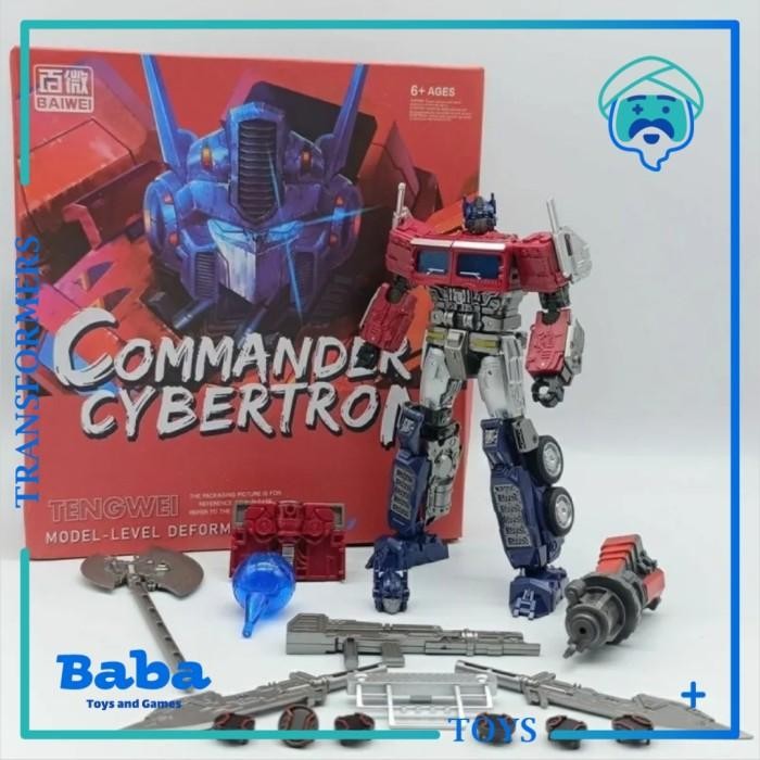 Transformers Baiwei TW-1027 Optimus Prime Commander Cybertron ROTB