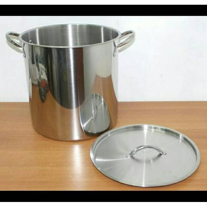 PANCI TONG AIR 30 LITER STAINLESS BISA UTK MASAK REBUS TEMPAT DANDANG