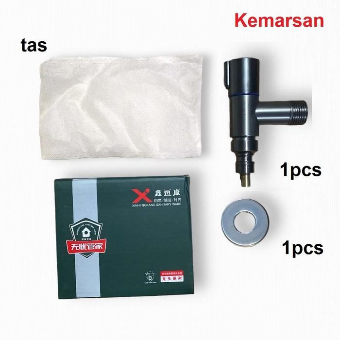 KERAN AIR MESIN CUCI KRAN TEMBOK TAMAN OTOMATIS MATI ANTI JATUH 304