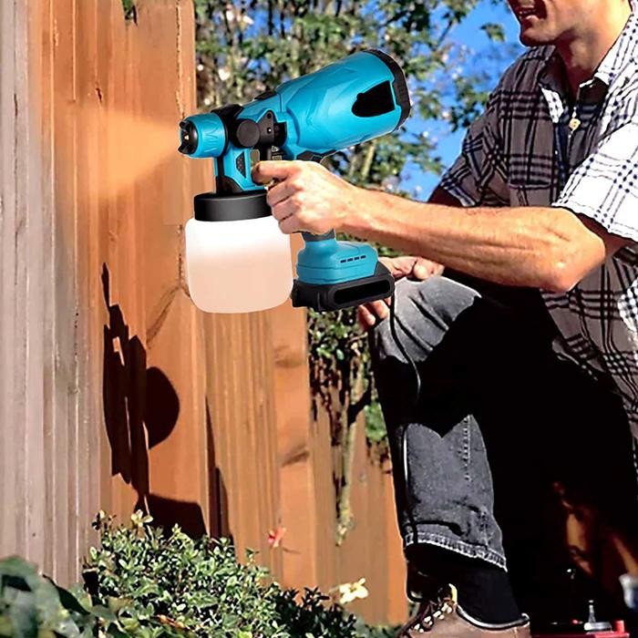 SEMPROTAN CAT LISTRIK TANPA KABEL IRONHOOF ELECTRIC SPRAY GUN PAINT