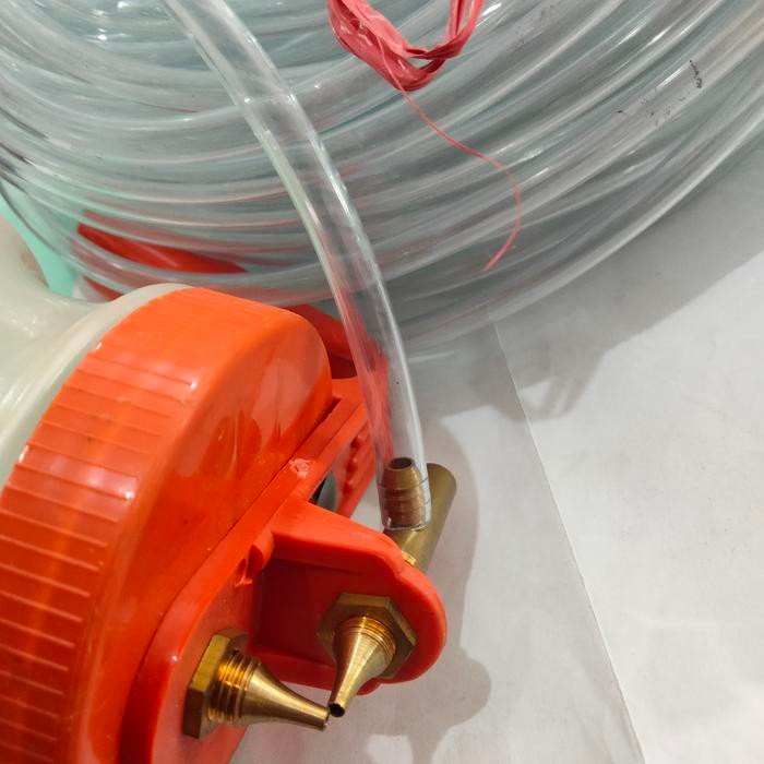 SPRAY GUN SPED CAT TABUNG CAT SEMPROTAN BOTOL PLASTIK NEPLE KUNINGAN