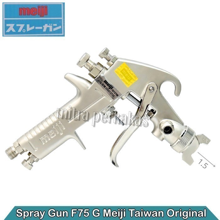 MEIJI SPRAY GUN TABUNG ATAS F75 / SPRAY GUN MEIJI F-75 ORIGINAL