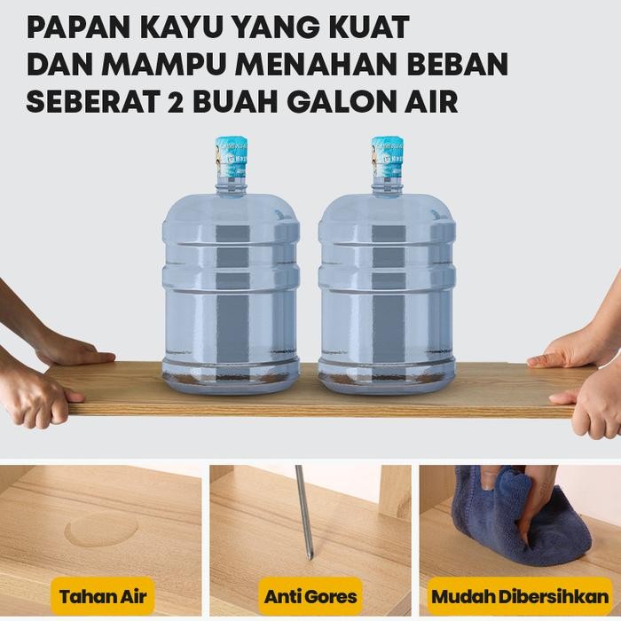 GUDANG DTG SJ-5 RAK KAYU SERBAGUNA LEMARI BUKU PAJANGAN PENYIMPANAN BUKU MINIMALIS RAK CUBIC