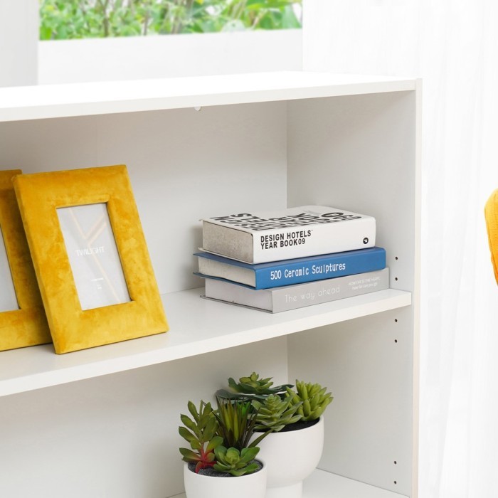 INFORMA - BOOKCASE - PABLO RAK BUKU 3 TINGKAT - PUTIH